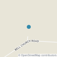 Map location of 21881 Bell Church Rd, Utica OH 43080
