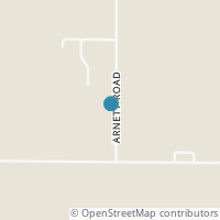 Map location of 11518 Arnett Rd, Rossburg OH 45362