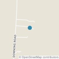 Map location of 14126 Downing Rd, Croton OH 43013