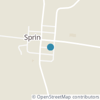 Map location of 9325 German St, De Graff OH 43318
