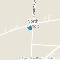 Map location of 4005 Condit Rd, Sunbury OH 43074