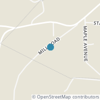 Map location of 168 Mill Rd, Smithfield OH 43948