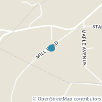 Map location of Mill Rd, Dillonvale OH 43917