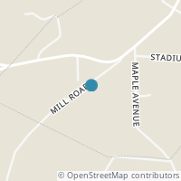 Map location of 102 Mill Rd, Smithfield OH 43948