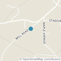 Map location of 80 Mill Rd, Smithfield OH 43948