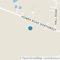 Map location of 4999 Homer Rd, Centerburg OH 43011