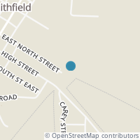 Map location of 216 E North St, Smithfield OH 43948
