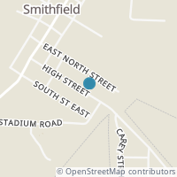 Map location of 278 High St, Smithfield OH 43948