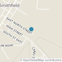 Map location of 210 E North St, Smithfield OH 43948