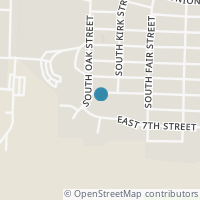 Map location of 111 W 6Th St, West Lafayette OH 43845