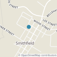 Map location of 75 West St, Smithfield OH 43948