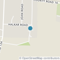 Map location of 52967 Hal Kar Rd, West Lafayette OH 43845