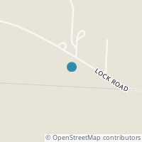 Map location of 4620 Lock Rd, Centerburg OH 43011