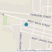 Map location of 428 W Russell Ave, West Lafayette OH 43845