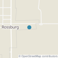 Map location of 201 E Main St, Rossburg OH 45362