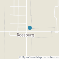Map location of 110 E Main St, Rossburg OH 45362