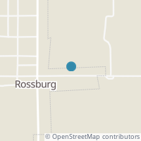 Map location of 208 E Main St, Rossburg OH 45362