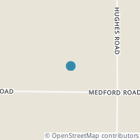 Map location of 5832 Medford Rd, Rossburg OH 45362