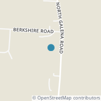 Map location of 1525 N Galena Rd, Sunbury OH 43074