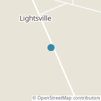 Map location of 12630 State Route 49, Rossburg OH 45362