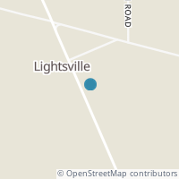 Map location of 12667 State Route 49, Rossburg OH 45362