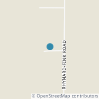 Map location of 12678 Rhynard Fink Rd, Rossburg OH 45362