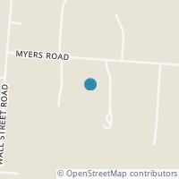 Map location of 8680 Myers Rd, Centerburg OH 43011