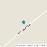Map location of 2606 Ostrander Rd, Ostrander OH 43061