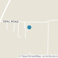 Map location of 23270 Deal Rd, Gambier OH 43022