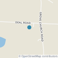 Map location of 22002 Deal Rd, Gambier OH 43022