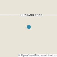 Map location of 4261 Hiestand Rd, Rossburg OH 45362