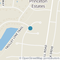 Map location of 1 Buchak Cir, West Windsor NJ 8550