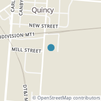 Map location of 215 S Miami St, Quincy OH 43343