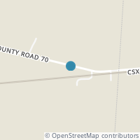 Map location of 11347 County Road 70, Quincy OH 43343