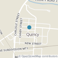 Map location of 110 Main St, Quincy OH 43343