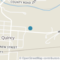 Map location of 315 Main St, Quincy OH 43343