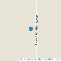 Map location of 13220 Rhynard Fink Rd, Rossburg OH 45362