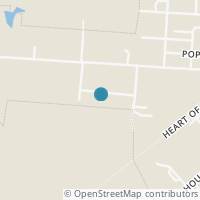 Map location of 323 Oak St, Centerburg OH 43011
