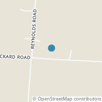 Map location of 1425 Eckard Rd, Centerburg OH 43011