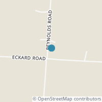 Map location of 1369 Eckard Rd, Centerburg OH 43011