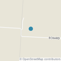 Map location of 1077 Eckard Rd, Centerburg OH 43011