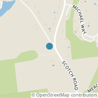 Map location of 543 W Scotch Rd, Pennington NJ 8534