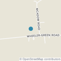 Map location of 16822 Wheeler Green Rd, Marysville OH 43040