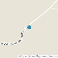 Map location of SW Wolf Rd, Newcomerstown OH 43832