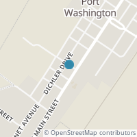 Map location of 300 W Main St, Port Washington OH 43837