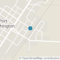 Map location of 109 Luther Dr, Port Washington OH 43837