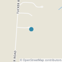Map location of 6318 Tucker Rd, Centerburg OH 43011