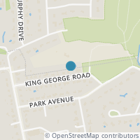 Map location of 131 King George Rd, Pennington NJ 8534