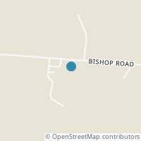 Map location of 6576 Bishop Rd, Centerburg OH 43011