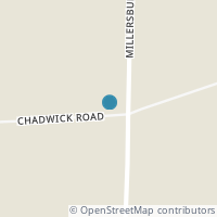 Map location of 7757 Chadwick Rd, Gambier OH 43022